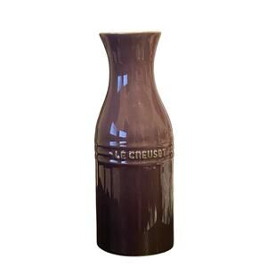 RARE Le Creuset 350ml/11.8oz Wine / Water Carafe Cassis Purple Ombre Stoneware